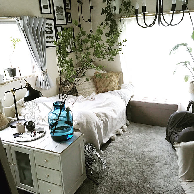 扇風機 サーキュレーター ホワイトインテリア Ikea 賃貸でも楽しく 狭い部屋 などのインテリア実例 19 07 07 19 17 41 Roomclip ルームクリップ