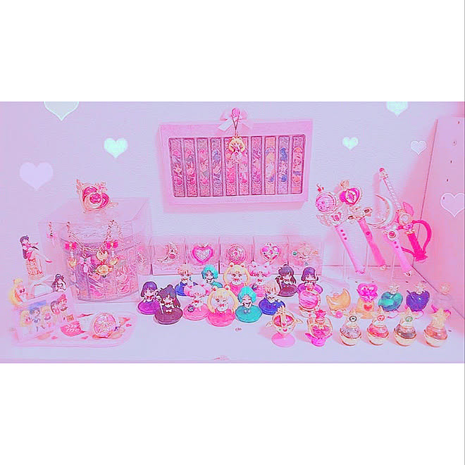 コレクション/フィギュア/きらきら/ゆめかわ/魔法少女...などのインテリア実例 - 2019-12-05 04:26:35