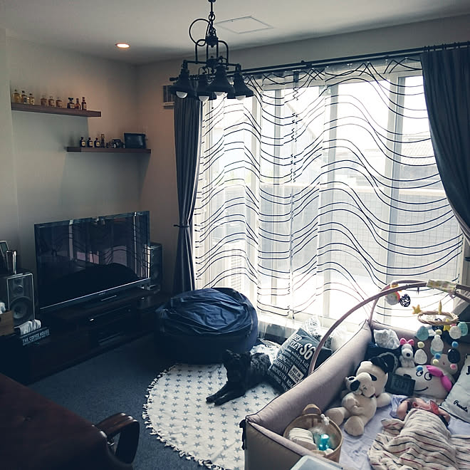 スヌーピー ベビーサークル 赤ちゃんと暮らす 赤ちゃんのいる部屋 バンパーベッド などのインテリア実例 17 08 02 10 02 39 Roomclip ルームクリップ