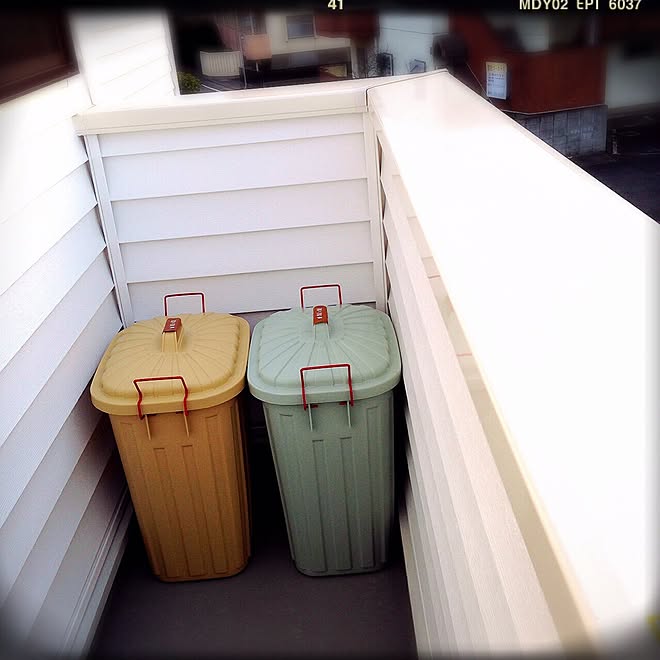 玄関 入り口 連投すみません 2階リビング 勝手口 ゴミ箱のインテリア実例 15 03 18 00 43 01 Roomclip ルームクリップ