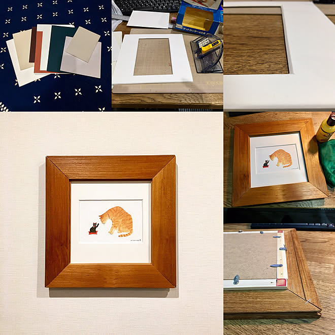 部屋全体/マット紙/フレーム/DIY/雑貨のインテリア実例 - 2017-11-07 09:12:20