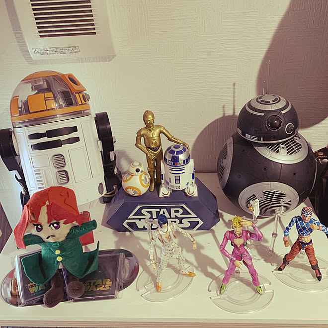 黄金の風 ジョジョの奇妙な冒険 スターウォーズのインテリア実例 21 06 14 08 12 58 Roomclip ルームクリップ