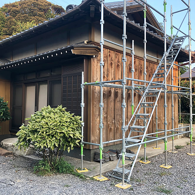 日本家屋 和風 足場 離れ 塗装前 などのインテリア実例 19 08 03 18 27 13 Roomclip ルームクリップ
