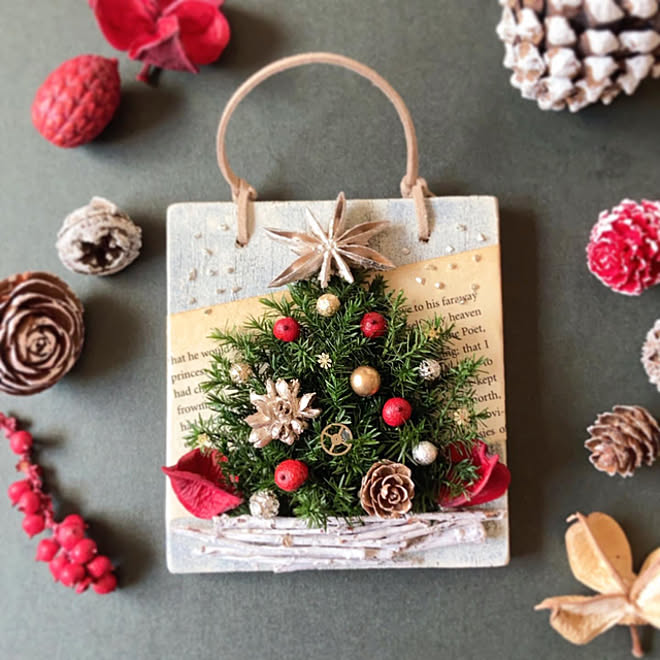 ふわもこ ハンドメイド クリスマス雑貨 壁掛けプレート 英文字好き などのインテリア実例 11 07 11 05 39 Roomclip ルームクリップ