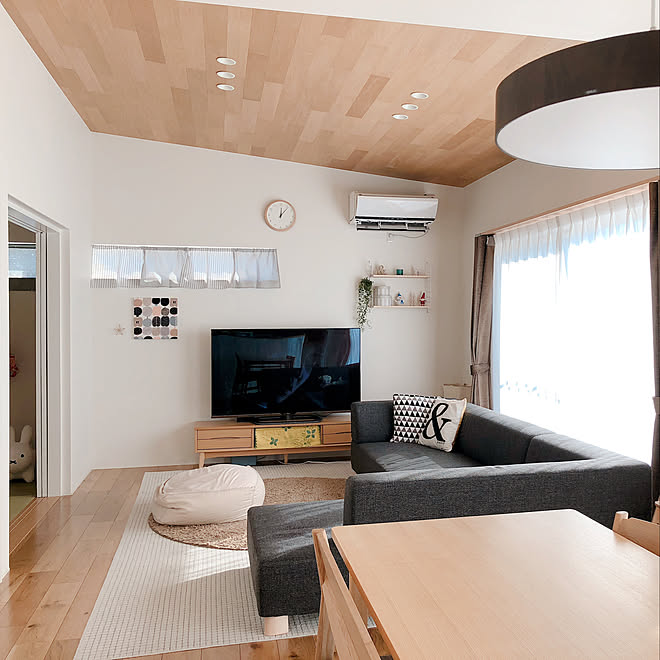 部屋全体/こどものいる暮らし/RCの出会いに感謝♡/いいね&フォローありがとうございます♡/unico テレビボード...などのインテリア実例 - 2018-12-16 12:42:41