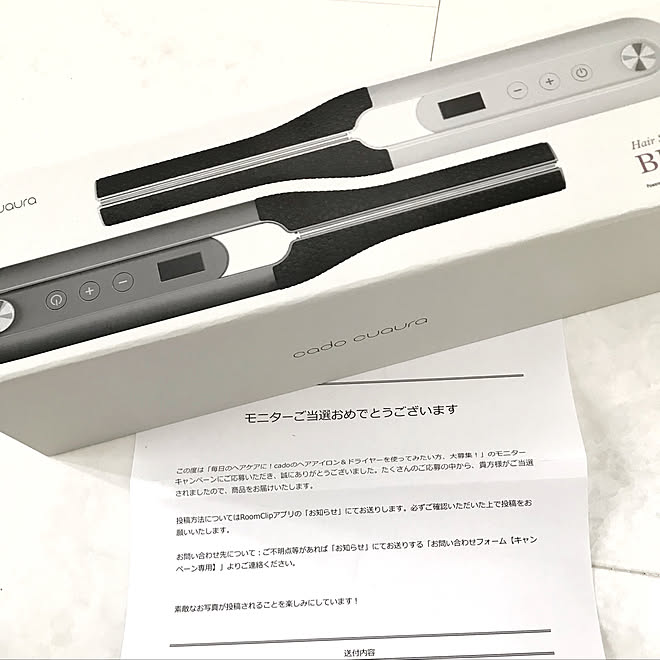 カドーroomclipモニター ストレートアイロン オシャレ家電 Cado モノトーン などのインテリア実例 21 04 03 16 40 13 Roomclip ルームクリップ