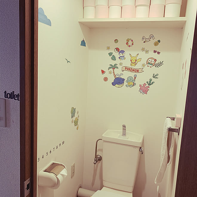 3coins ウォールステッカー 母はポケモン卒業できない ポケモン大好き ポケモン などのインテリア実例 22 01 25 13 31 41 Roomclip ルームクリップ