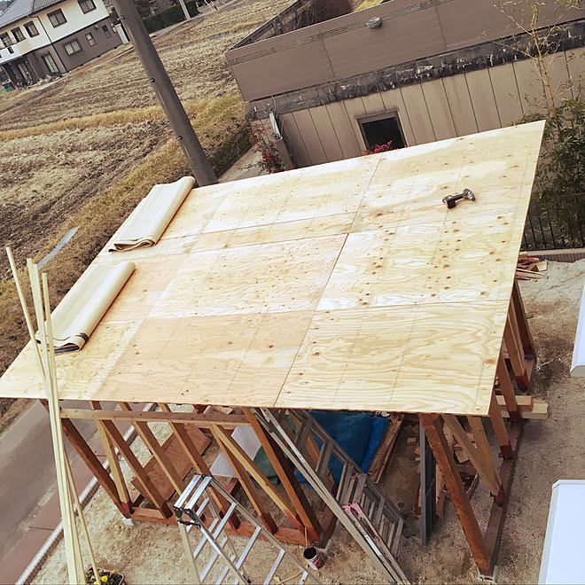 小屋diy Diy 自作 片流れ屋根のインテリア実例 19 01 08 50 15 Roomclip ルームクリップ