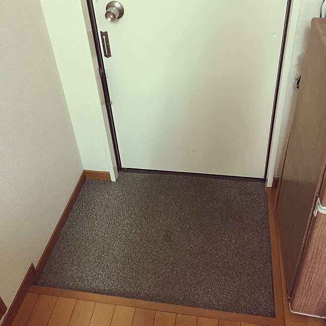 クッションフロア/タイル調CF/賃貸/賃貸でも諦めない!/壁紙屋本舗...などのインテリア実例 - 2016-03-15 11:05:31