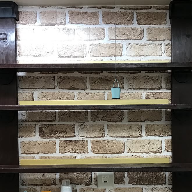 キッチン ディアウォール棚 ディアウォール コーナンのインテリア実例 17 01 16 22 05 58 Roomclip ルームクリップ