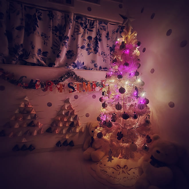 リビング クリスマス 心地よい暮らし こどものいる暮らし 家族で暮らす などのインテリア実例 21 12 16 11 51 17 Roomclip ルームクリップ