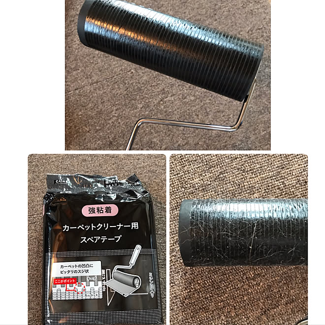 コロコロクリーナー カインズホーム ワンコと暮らす家 暖炉のある部屋 柴犬がいる家 などのインテリア実例 05 31 12 21 15 Roomclip ルームクリップ