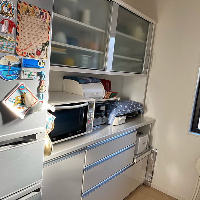 カップボード キッチン ニトリ 新築 建売住宅 などのインテリア実例 12 16 14 59 55 Roomclip ルームクリップ