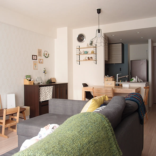 リビング 北欧インテリア マンションインテリア マンション暮らし インスタ Nimr Home などのインテリア実例 18 02 27 21 14 26 Roomclip ルームクリップ