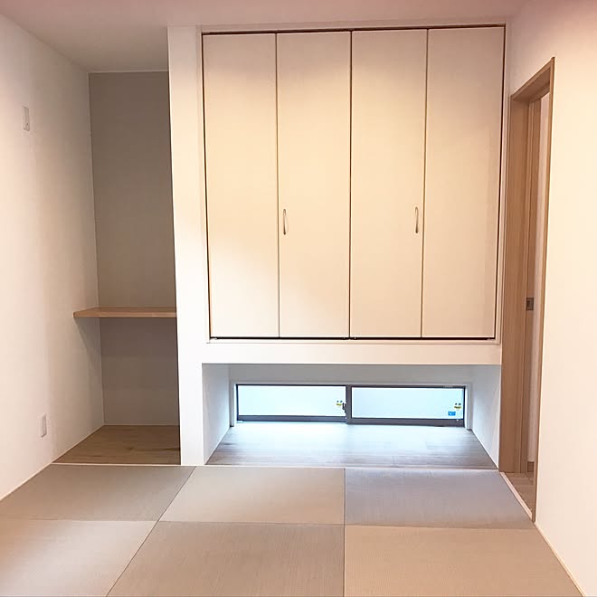4 5畳 琉球畳 和室 新築マイホーム 部屋全体のインテリア実例 16 12 05 11 34 19 Roomclip ルームクリップ