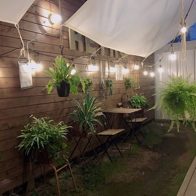 グリーンのある生活/ボタニカルライフ/DIY/カフェ風インテリア/NO GREEN NO LIFE&hellip;などのインテリア実例 2019