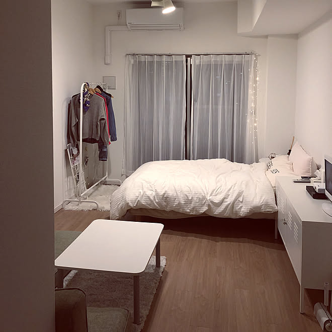 部屋全体/無印良品/一人暮らしをとことん楽しむ/賃貸でも諦めない！/1K 1人暮らし&hellip;などのインテリア実例 20190127 21