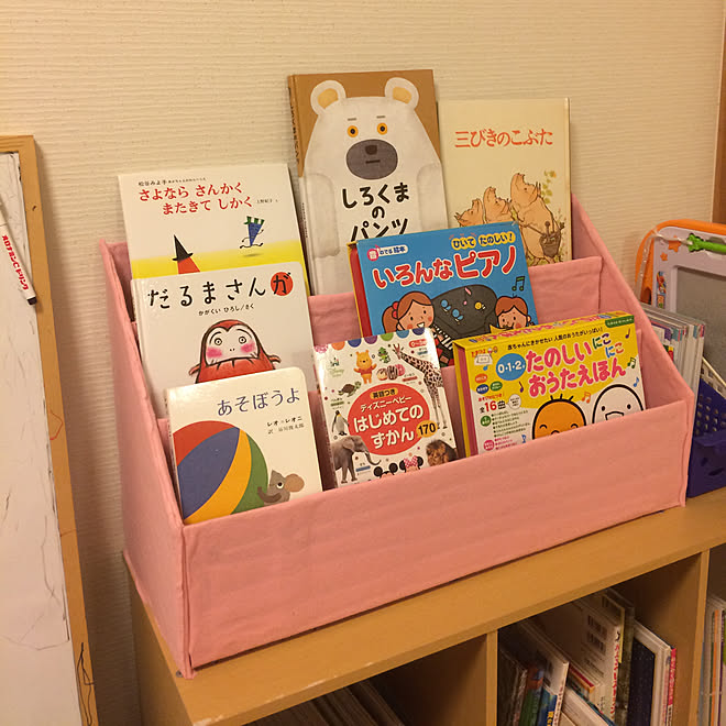 棚 絵本棚 手作り いいね フォロー本当に感謝デス マンションインテリア こどもと暮らす などのインテリア実例 18 01 14 03 13 Roomclip ルームクリップ