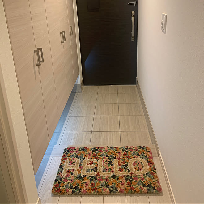 アンソポロジー 玄関インテリア マンションインテリア マンションのインテリア実例 22 04 01 21 01 50 Roomclip ルームクリップ