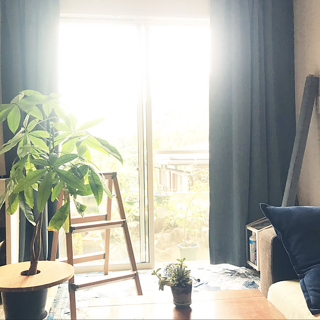 自分スタイル カーテン リノベーション 男前 カリフォルニアスタイル などのインテリア実例 21 02 01 06 05 21 Roomclip ルームクリップ