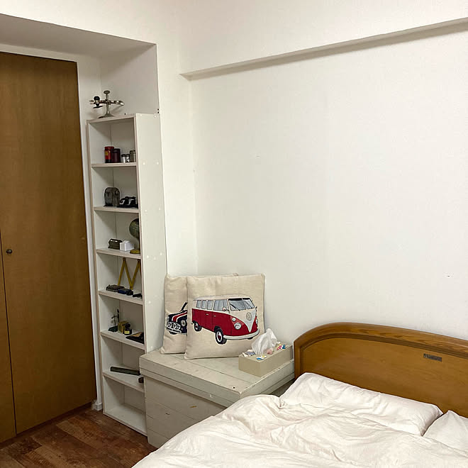 古い文房具 マンション暮らし 寝室兼書斎 アンティーク 寝室 などのインテリア実例 21 07 26 09 54 41 Roomclip ルームクリップ