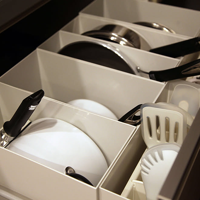 キッチン/キッチンツール収納/キッチンツールスタンド/キッチンツール/フライパン収納...などのインテリア実例 - 2017-09-25 06:15:41