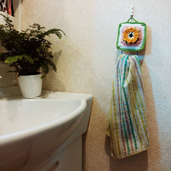 観葉植物 /雑貨/花モチーフ/手作り/ハンドメイド...などのインテリア実例 - 2015-06-29 14:16:15