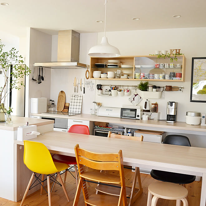 キッチン ダイニング Ig Kana Home マイホーム キッチン収納 などのインテリア実例 18 07 29 11 25 21 Roomclip ルームクリップ