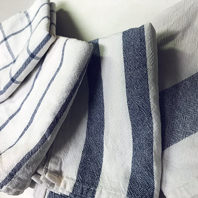 キッチンクロス 日用品 Ikea モノトーン キッチンのインテリア実例 10 12 19 52 01 Roomclip ルームクリップ