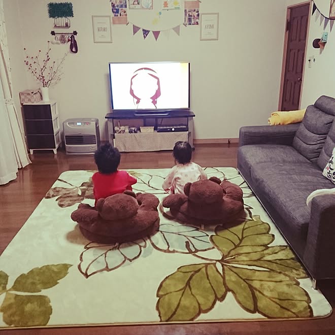 部屋全体/中古住宅/テレビ/ソファ/子供たち&hellip;などのインテリア実例 20161225 182555 ｜ RoomClip