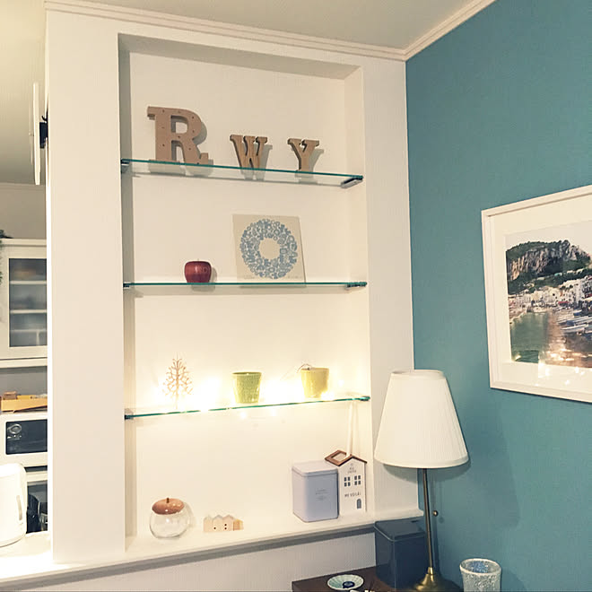 ニッチDIY/北欧インテリア/IKEA/ガラス棚/ニッチ棚...などのインテリア実例 - 2018-10-08 21:33:17 ...