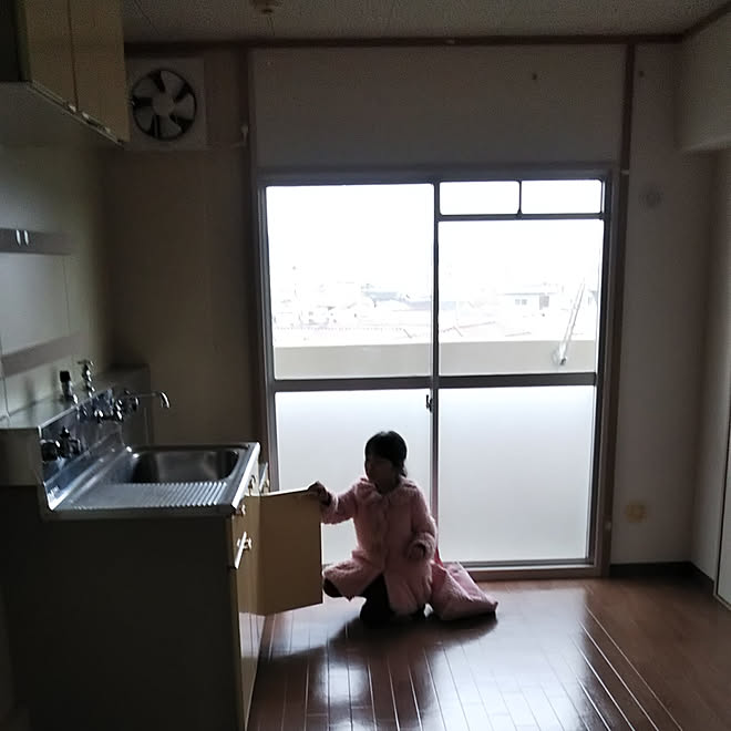 リビング 団地 リビングキッチン 縦長ldk 3ldk 家族 などのインテリア実例 19 02 08 17 34 Roomclip ルームクリップ