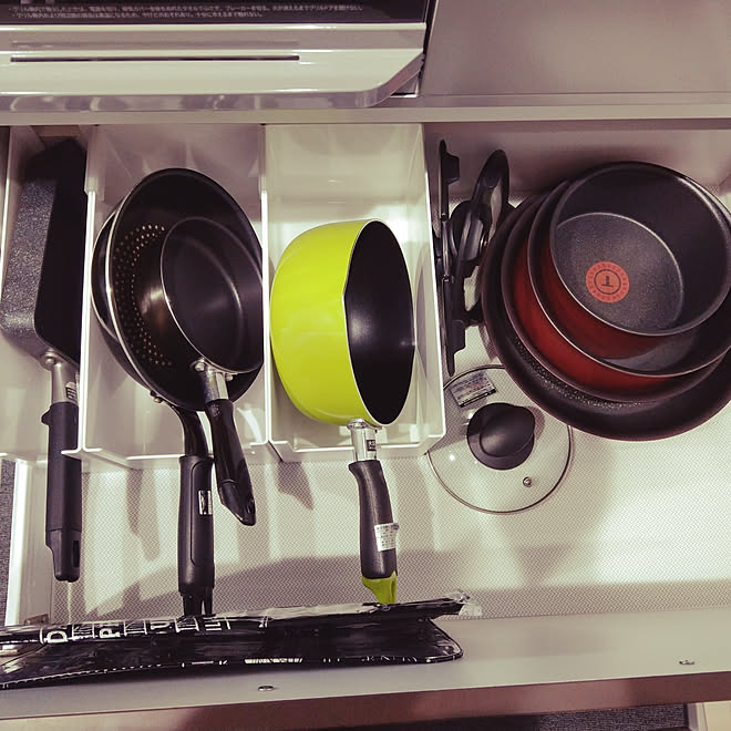 キッチン カインズ Skitto コンロ下収納 コンロ下 などのインテリア実例 18 05 09 19 00 00 Roomclip ルームクリップ