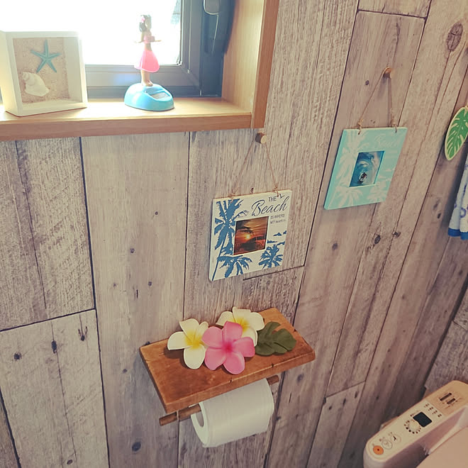 バス トイレ トイレ 壁紙屋本舗 Diy初心者 ハワイアンインテリア などのインテリア実例 18 08 07 14 17 19 Roomclip ルームクリップ バス トイレ トイレ 壁紙屋本舗 Diy初心者 ハワイアンインテリア などのインテリア実例 18 08 07 14 17 19 Roomclip ルームクリップ