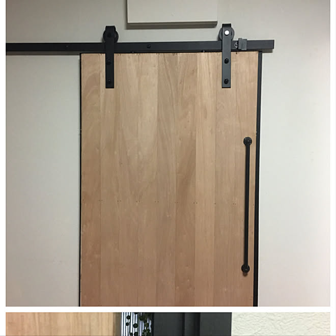 玄関/入り口/ドアの取っ手DIY/無言のフォローすみません/大阪支部/昭和ポンコツチーム&hellip;などのインテリア実例 20190205