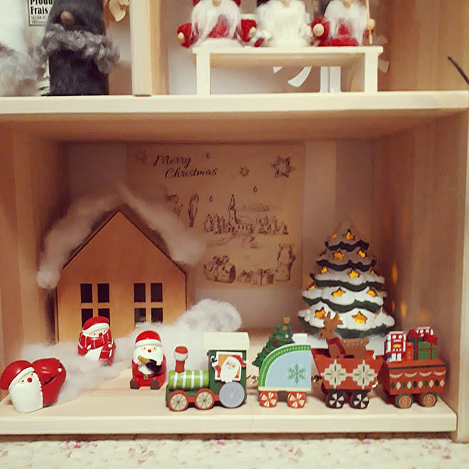 リビング/クリスマス/IKEA 雑貨/カメラマークを消したくて♡/いいね、押し逃げごめんなさい。...などのインテリア実例 - 2019-11-14 17:22:06