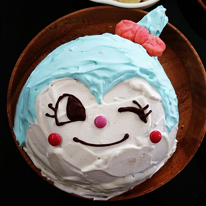 キッチン コキンちゃん アイスケーキ 誕生日ケーキのインテリア実例 17 03 19 12 12 42 Roomclip ルームクリップ