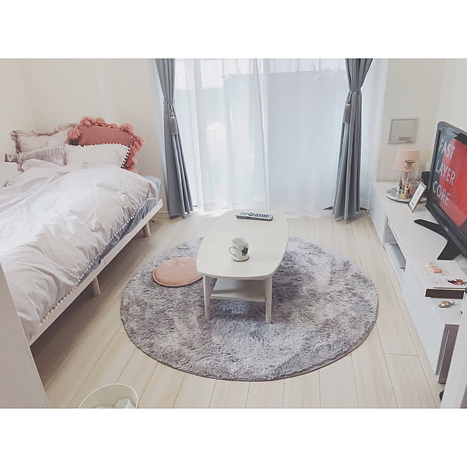 グレー ピンク 一人暮らし ホワイトインテリア 6畳1k ダスティピンク などのインテリア実例 19 04 14 12 10 10 Roomclip ルームクリップ グレー ピンク 一人暮らし ホワイトインテリア 6畳1k ダスティピンク などのインテリア実例 19 04 14 12 10 10 Roomclip ルームクリップ