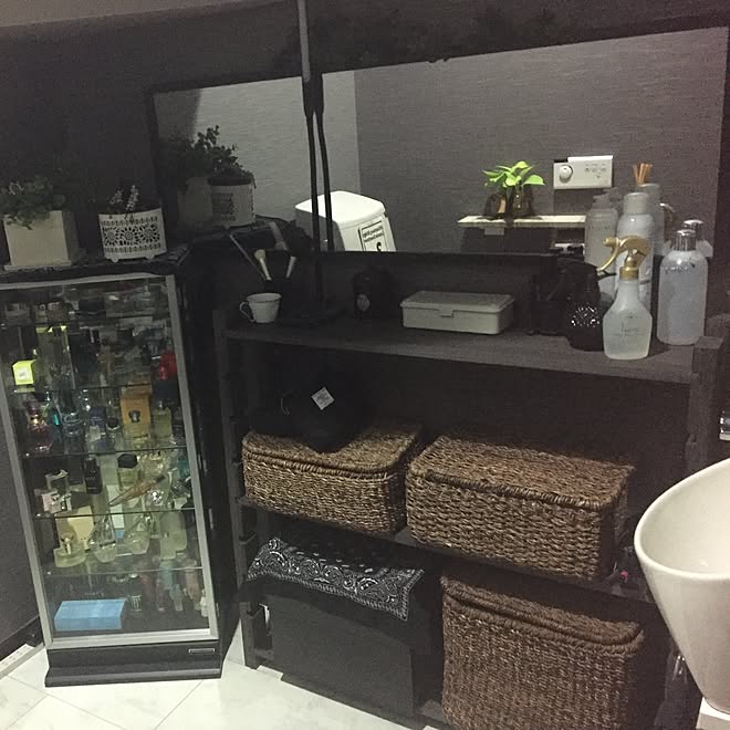 バス トイレ 香水収納 Diy 無印良品 ニトリ などのインテリア実例 16 06 01 01 29 50 Roomclip ルームクリップ