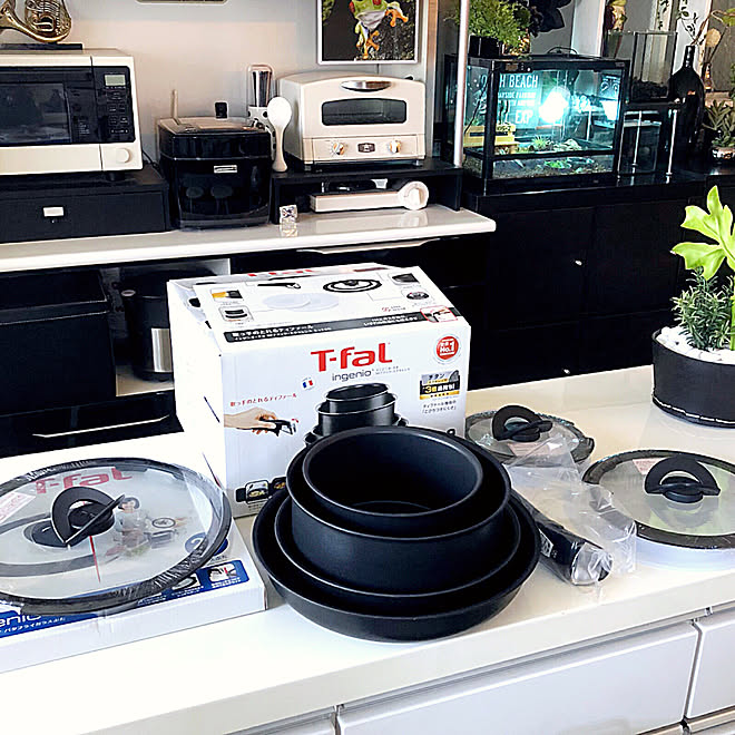 キッチン T Fal 取っ手が取れるティファール アウトレットモール 欲しかったもの などのインテリア実例 18 09 07 17 18 Roomclip ルームクリップ
