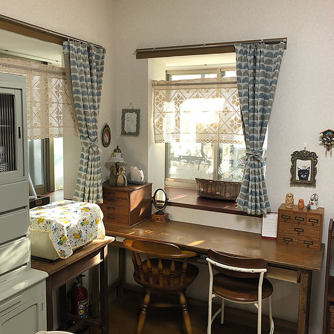 ノスタルジック/東欧のおばあちゃんの部屋/子供と暮らす。/古道具が好き/引き出し&hellip;などのインテリア実例 20210129 21