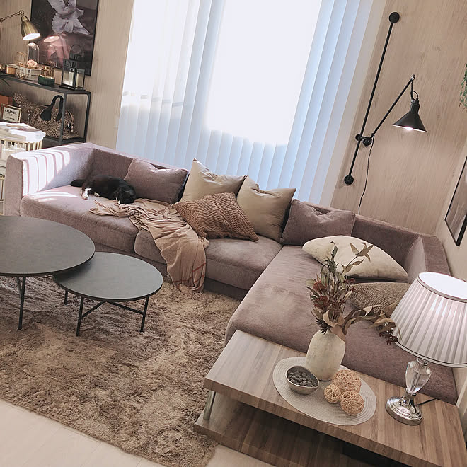 フローリング張り替え ポスター テーブル Zara Home リメイクシート などのインテリア実例 08 16 12 26 01 Roomclip ルームクリップ