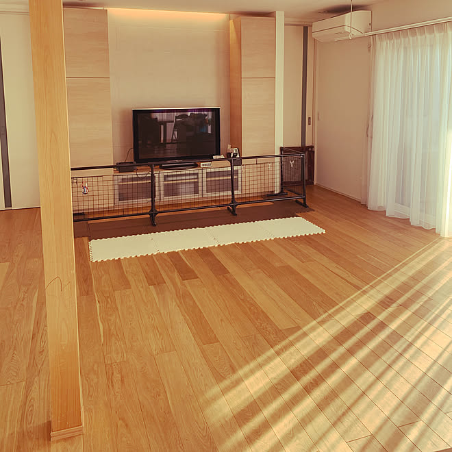 ソファ早く来ないかなぁ ソファ待ち ソファなしリビング ソファ捨てました 部屋全体のインテリア実例 21 12 02 08 52 43 Roomclip ルームクリップ