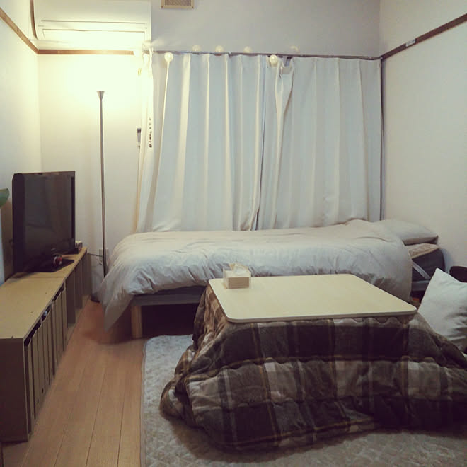 部屋全体 一人暮らし 1k ボロアパート 貧乏 などのインテリア実例 18 11 21 19 08 59 Roomclip ルームクリップ