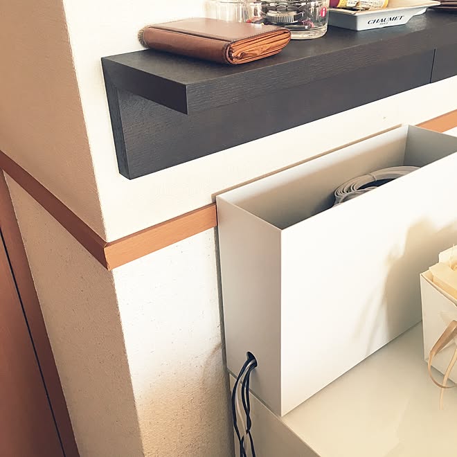 ルーター隠し ファイルボックス 無印良品 整理収納部 おうちすっきりプロジェクトのインテリア実例 16 12 10 10 09 Roomclip ルームクリップ