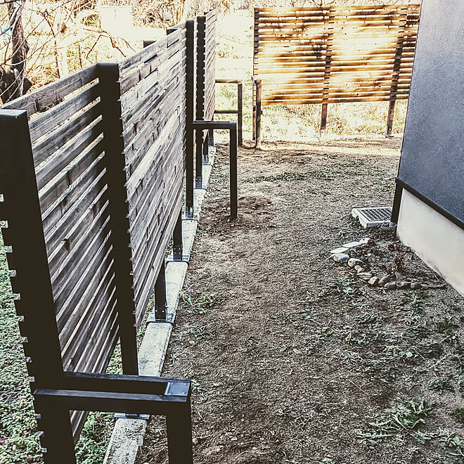 Diy ウッドフェンス No Green No Life ウッドフェンスdiy 日曜大工 などのインテリア実例 19 12 01 21 37 24 Roomclip ルームクリップ