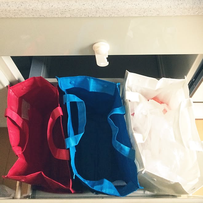 キッチン/ルートート/分別/資源ゴミ/シンク下...などのインテリア実例 - 2016-10-21 15:05:53