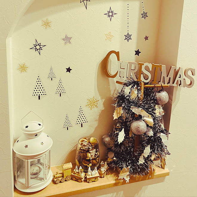 3COINS/クリスマス/IKEA/ニッチ/100均...などのインテリア実例 - 2019-12-01 02:27:22