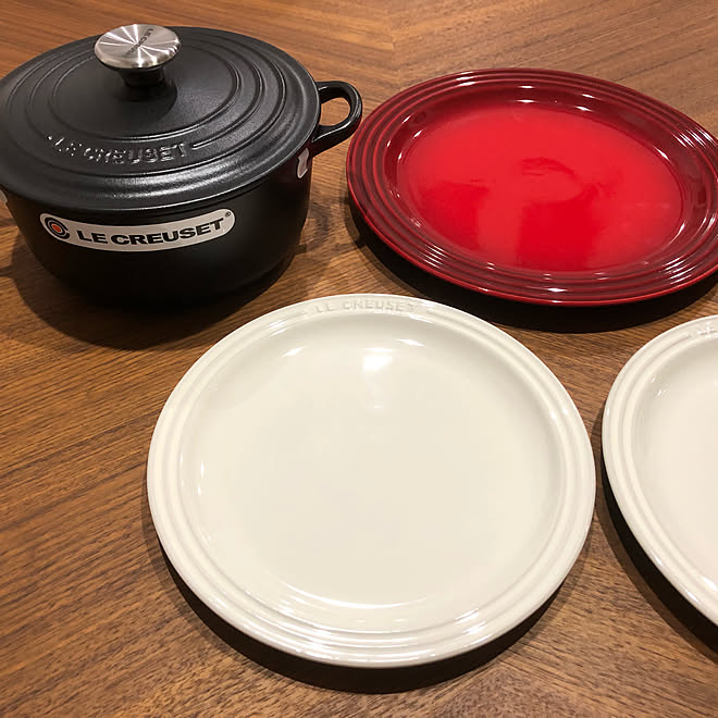 鍋でご飯 ル クルーゼでご飯 ル クルーゼ食器 ル クルーゼ鍋 アミプレミアムアウトレット などのインテリア実例 08 23 11 48 34 Roomclip ルームクリップ