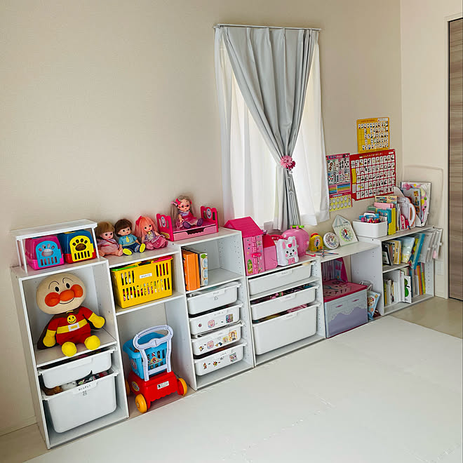 カラーボックス カラボ おもちゃ収納 子供部屋 アパート などのインテリア実例 22 08 25 12 22 37 Roomclip ルームクリップ カラーボックス カラボ おもちゃ収納 子供部屋 アパート などのインテリア実例 22 08 25 12 22 37 Roomclip ルームクリップ